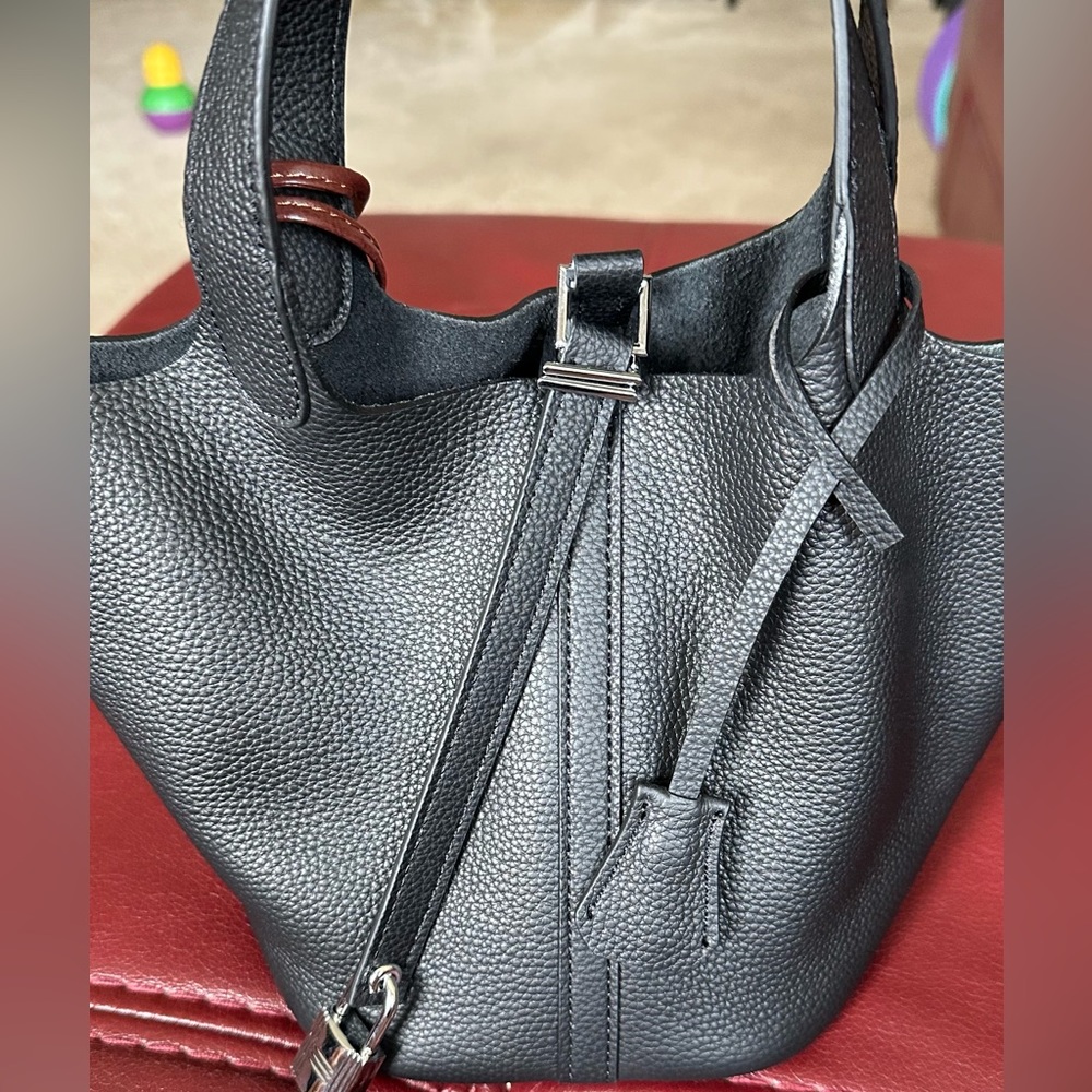 Designer Inspired Handbag with Shoulder Strap